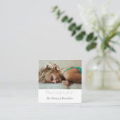 Carte de visite personnalisé élégant de (Debout devant)