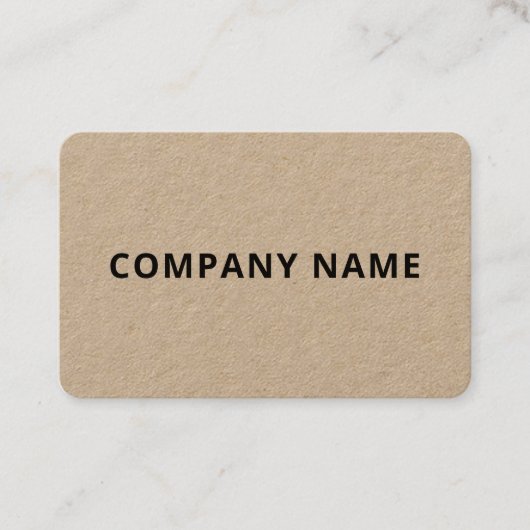 Carte De Visite Personnalisé Élégant Modèle d'entreprise moderne (Devant)