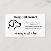 Carte de visite personnalisé minimaliste (Devant)