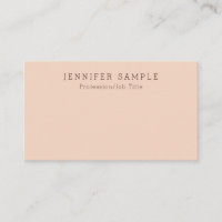 Personnalisé Moderne Élégant Simple Design Modèle