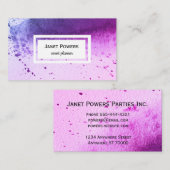 carte de visite personnalisé moderne pour personna (Devant / Derrière)