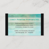 carte de visite personnalisé moderne pour personna (Dos)