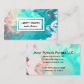 carte de visite personnalisé moderne pour personna (Devant / Derrière)