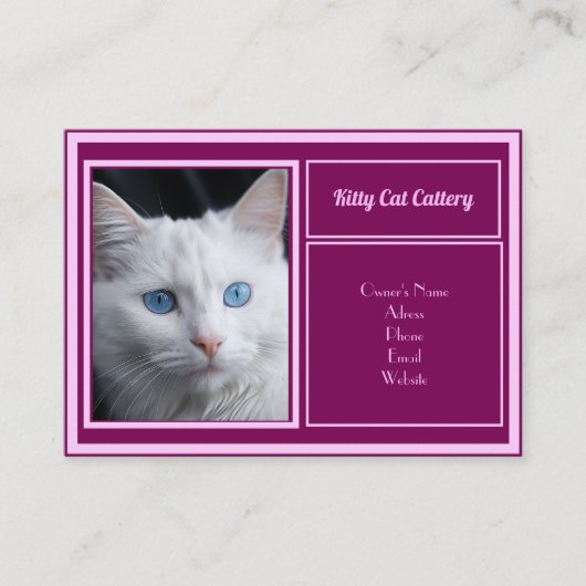 Carte de visite Personnalisé Pour Les Cartes (Devant)