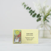carte de visite personnalisé Tarot Sun (Debout devant)