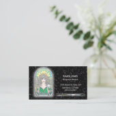 carte de visite personnalisé Writer's Muse (Debout devant)