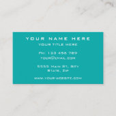 Carte de visite personnalisée avec code QR (Devant)