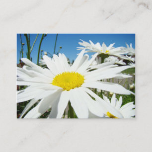 Carte de visite personnalisée Fleur de jardin Marg