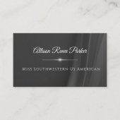 Carte de visite personnalisée Pageant Wave Custom (Devant)