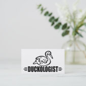 Carte De Visite Personnaliser Canard (Debout devant)