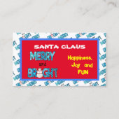 Carte De Visite Personnaliser Joyeuse Et Lumineuse (Devant)