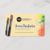 Carte De Visite Personnaliser l'entreprise | Articles d'art (Devant)