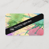 Carte De Visite Personnaliser l'entreprise | Articles d'art (Dos)