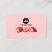 Carte De Visite Personnaliser l'entreprise | Boutique (Dos)