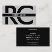 Carte de visite personnel (Devant / Derrière)