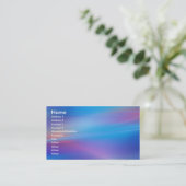 Carte de visite personnel (Debout devant)