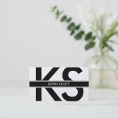 Carte de visite personnel (Debout devant)