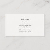 Carte De Visite Personnel Chef Logo Restauration Whisk Cater (Dos)