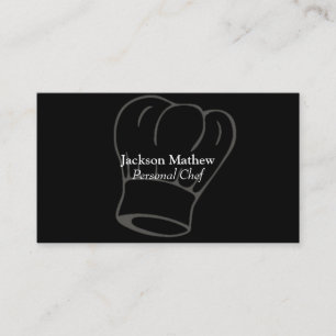 Carte de visite personnel de chef