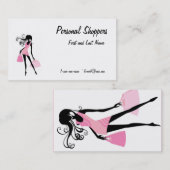 Carte de visite personnel de client (Devant / Derrière)