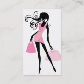 Carte de visite personnel de client (Dos)