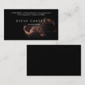 Carte de visite personnel de club de sport de (Devant / Derrière)