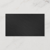 Carte de visite personnel de formation Red Grey (Dos)