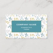 Carte De Visite Personnel de la société de sciences du laboratoire (Devant)