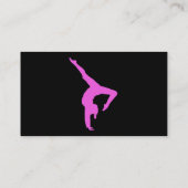 Carte de visite personnel d'entraîneur (Dos)