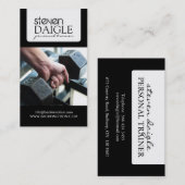 Carte de visite personnel d'entraîneur (Devant / Derrière)