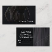 Carte de visite personnel d'entraîneur (Devant / Derrière)