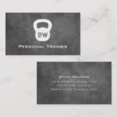 Carte de visite personnel d'entraîneur de (Devant / Derrière)