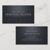 Carte de visite personnel d'entraîneur de sport (Devant / Derrière)
