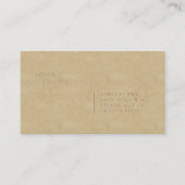 Carte de visite personnel d'impression (Devant)