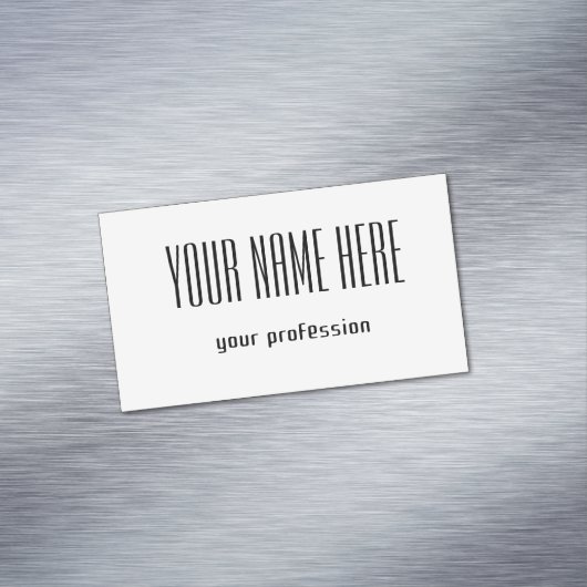 Carte de visite personnel personnalisé (In Situ)