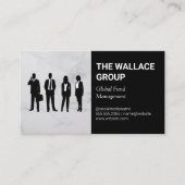 Carte De Visite Personnes d'affaires | Société (Devant)