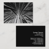 Carte De Visite Perspective extrême 3d (Devant / Derrière)