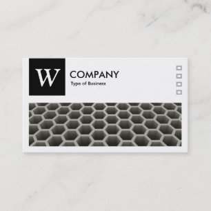 Carte De Visite Perspective Honeypeb - Logo et Panneau v2 - Noir