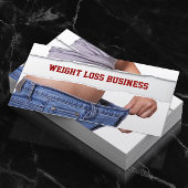 Carte De Visite Perte de poids de fille condition physique