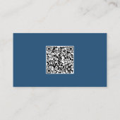 Carte De Visite Perte de poids QR personnalisé (Dos)