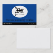 Carte De Visite Peru Nazca Lines - Black Spider Logo (Devant / Derrière)