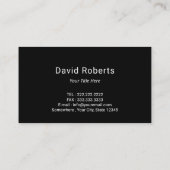 Carte De Visite Pest Control Bedbug Exterminator Professionnel (Dos)