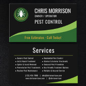 Carte De Visite Pest Control Service