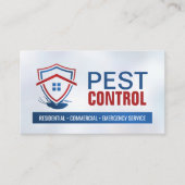 Carte De Visite Pest Control Services - Exterminator (Devant)
