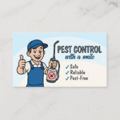Carte De Visite Pest Control Services - Exterminator (Devant)