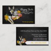 Carte De Visite Pet Grooming Salon (Devant / Derrière)