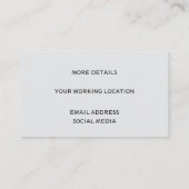 Carte De Visite Pet Sitter Service (Dos)