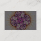 Carte De Visite Petallic - art de fractale (Dos)