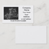 Carte de visite, "Peterbilt 2" (Devant / Derrière)