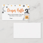 Carte De Visite Petit Baby shower de livre Déchets Raffle (Devant / Derrière)